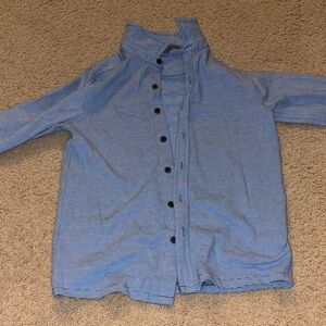 Cat & Jack Blue Striped Shirt